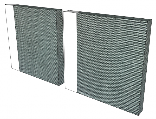 Funda para cabecero cama de matrimonio - Cubiqz muebles de cartón