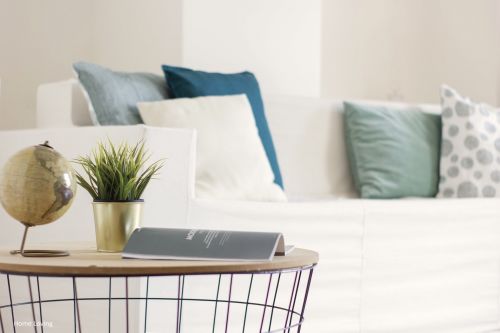 Cubiqz - Funda de tela para dos plazas de cartón. Color OFF WHITE