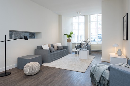 4HOME con sofá y sillon de cartón Cubiqz con funda de tela GRACE 4HOME con sofá y sillon de cartón Cubiqz con funda de tela GRACE